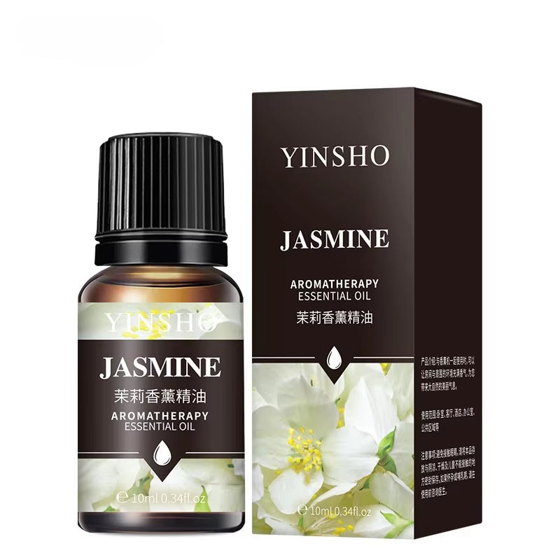 17 Flavors 10Ml Essential Oils for Aroma Diffuser Airhumidifier Home Water-Soluble Lavender Rose Eucalyptus White Peach Oolong