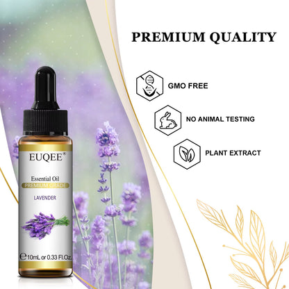 10Ml Pure Natural Essential Oil Lavender Jasmine Eucalyptus Vanilla Sandalwood Sweet Orange Lemon Oregano Neroli Fragrance